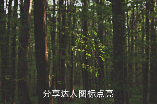 全網招募分享達人，分享達人圖標點亮