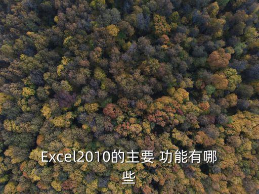 excel的功能,簡介一下excel功能:易于生產...
