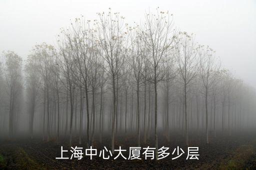 上海中心大廈有多少層