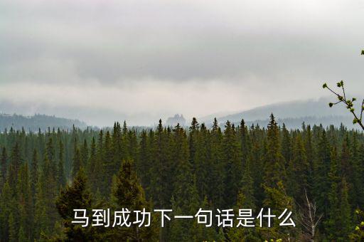 馬到成功造句,第二集:馬到成功之戰