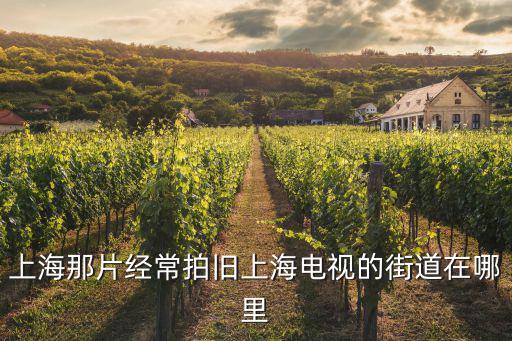 上海那片經常拍舊上海電視的街道在哪里