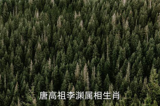 唐高祖李淵屬相生肖