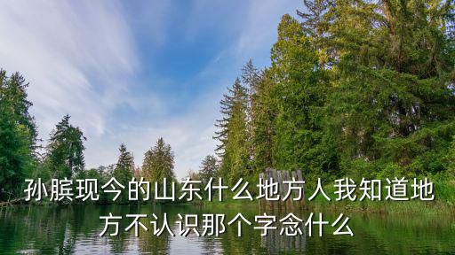 孫臏故里,孫臏故里在山東菏澤市東北20公里處