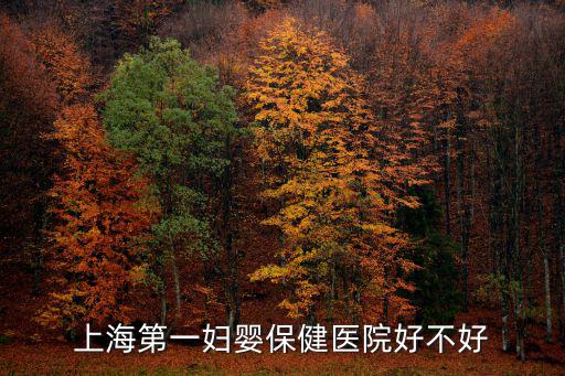 上海第一婦嬰保健醫(yī)院好不好