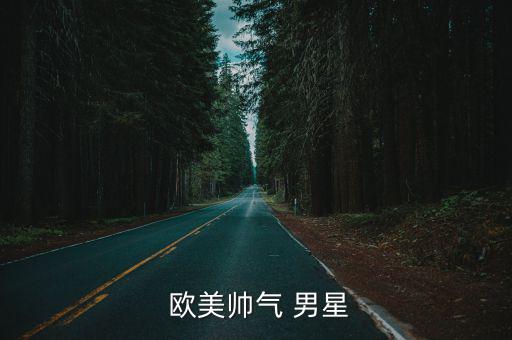  歐美帥氣 男星