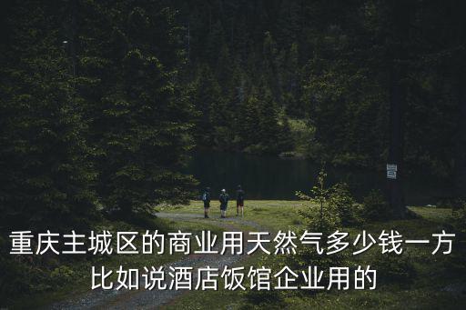 重慶主城區的商業用天然氣多少錢一方比如說酒店飯館企業用的
