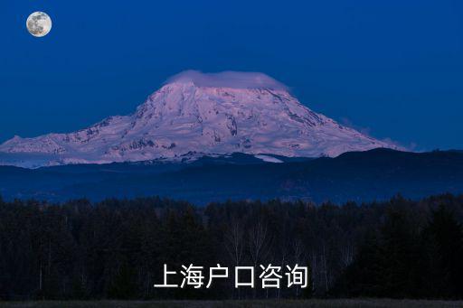 上海戶口咨詢