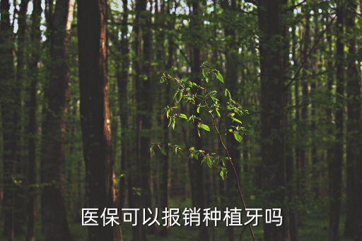 2022年種植牙可以醫(yī)保報銷嗎，種植 牙 可以醫(yī)保報銷嗎