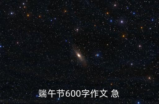端午節600字作文 急