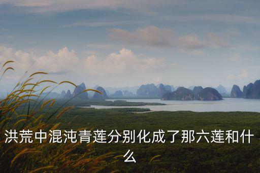 玄元控水旗,《佛道》中的混沌紫羅蘭分別化為六朵百合