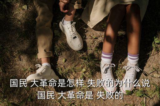 大革命失敗的標志