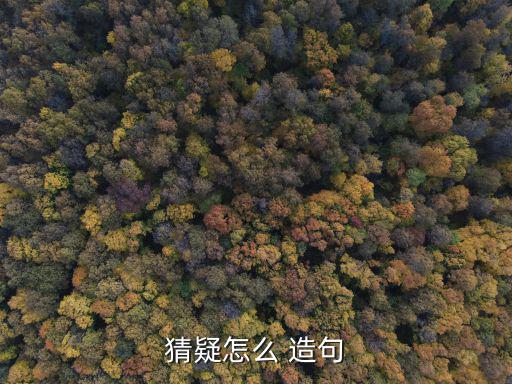 猜想造句,猜測、懷疑、猜忌、猜想、信賴