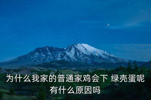 什么雞下綠殼蛋,關(guān)于綠殼蛋和普通雞你必須知道的事