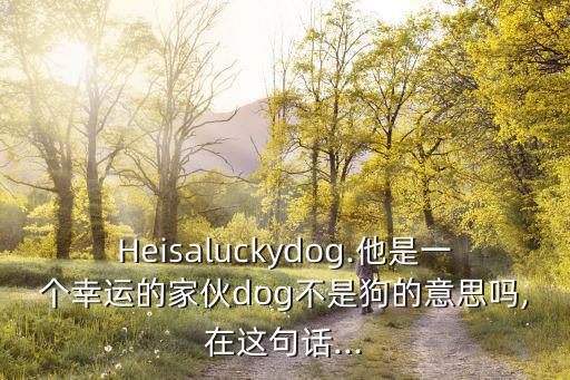 幸運(yùn)兒英語(yǔ),我是這里最幸運(yùn)的一個(gè)你應(yīng)感到幸運(yùn)