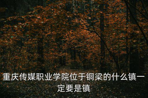 重慶傳媒職業學院位于銅梁的什么鎮一定要是鎮