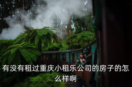 有沒有租過重慶小租樂公司的房子的怎么樣啊