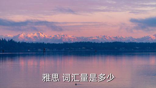 雅思詞匯量,雅思考試詞匯金額至少要達到5000元