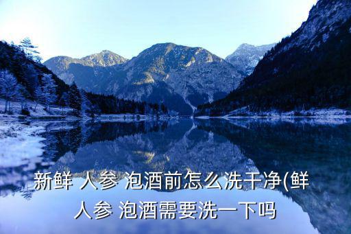 新鮮 人參 泡酒前怎么洗干凈(鮮 人參 泡酒需要洗一下嗎