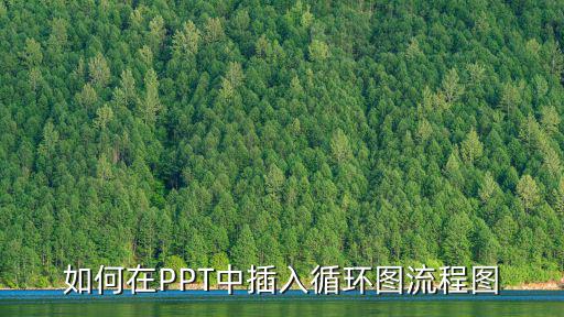 如何在PPT中插入循環(huán)圖流程圖