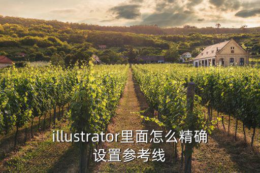illustrator里面怎么精確設(shè)置參考線