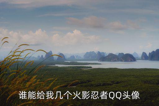 誰能給我幾個火影忍者QQ頭像