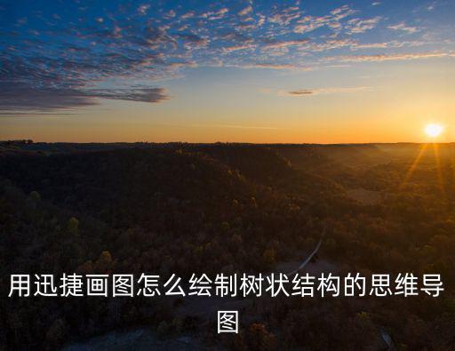 樹狀思維導(dǎo)圖，用迅捷畫圖怎么繪制樹狀結(jié)構(gòu)的思維導(dǎo)圖