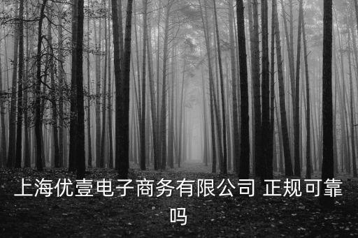 上海優(yōu)之元商務(wù)咨詢(xún)可靠嗎知乎，上海優(yōu)壹電子商務(wù)有限公司 正規(guī)可靠嗎