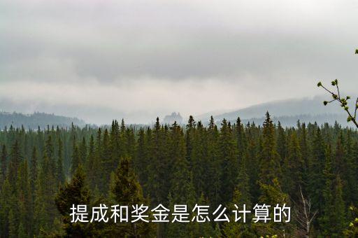 提成怎么算的,提成怎么算?