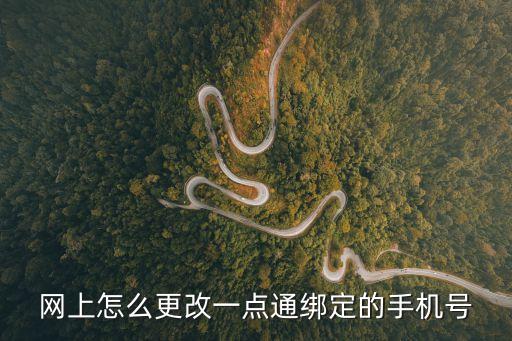 網上怎么更改一點通綁定的手機號