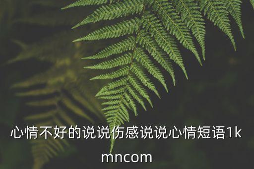 委屈的句子說說心情，關于自己委屈的一段話