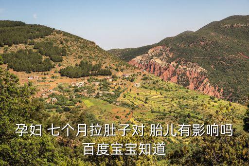 七個月胎兒,孕期頻繁或嚴重腹瀉會影響孕兒營養狀況