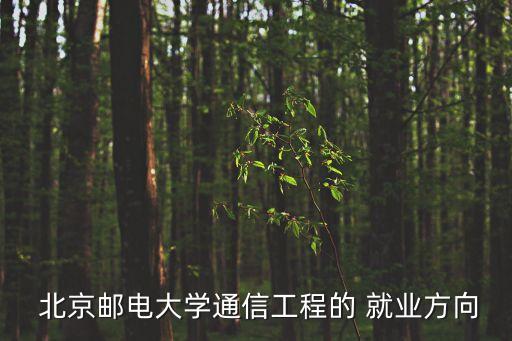 北京郵電大學就業,北京郵電大學會計學科比遼寧大學發展空間大