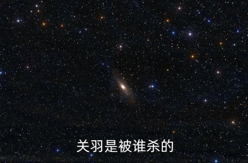  關(guān)羽是被誰殺的