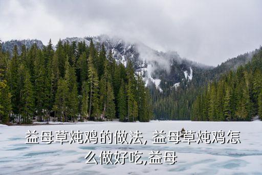  益母草燉雞的做法, 益母草燉雞怎么做好吃,益母