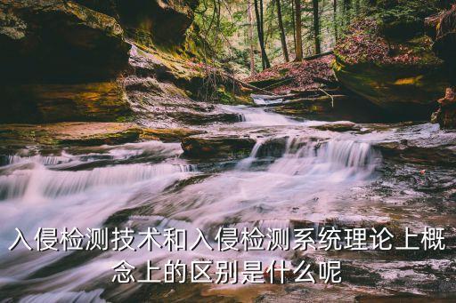 入侵檢測技術(shù)和入侵檢測系統(tǒng)理論上概念上的區(qū)別是什么呢
