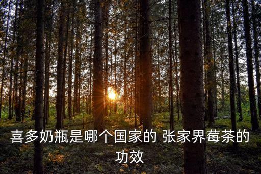 喜多奶瓶是哪個國家的 張家界莓茶的功效