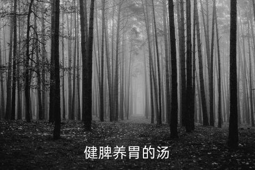 健脾養胃的湯