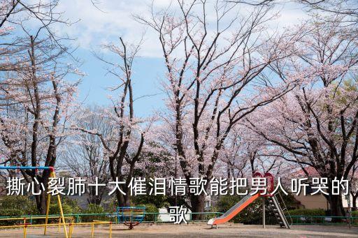 撕心裂肺十大催淚情歌能把男人聽哭的歌