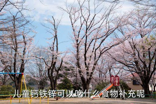  兒童鈣鐵鋅可以吃什么食物補充呢
