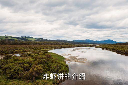 炸蝦餅的介紹