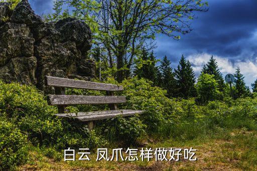 白云鳳爪,秘制雞爪怎么做好吃又營養!