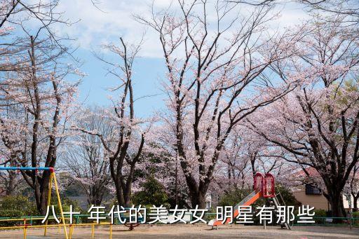 八十 年代的美女女 明星有那些