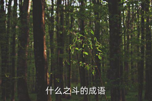 什么之斗的成語