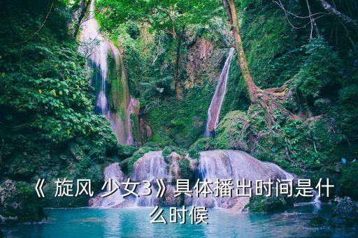 旋風(fēng)少女3,旋風(fēng)少女3第三季講述長安在韓國的愛情故事