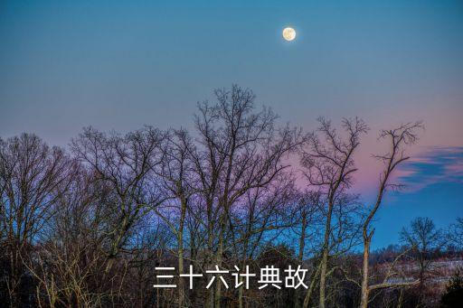 三十六計典故