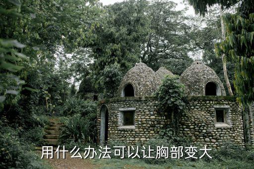 如何能讓胸變大，用什么辦法可以讓胸部變大