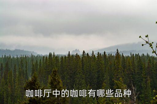 咖啡有哪幾種，咖啡有分幾種