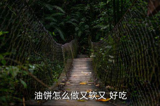  油餅怎么做又軟又 好吃