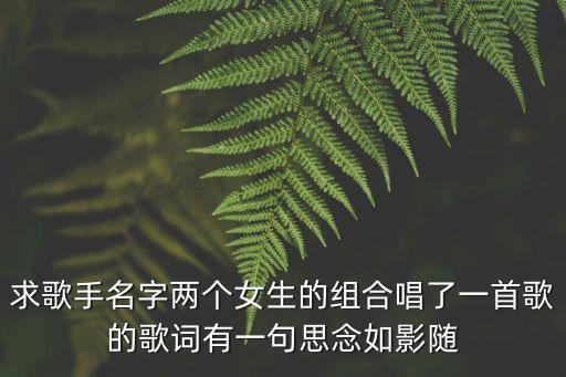 想念如影隨形，想念如影隨形  這句話什的意思呢