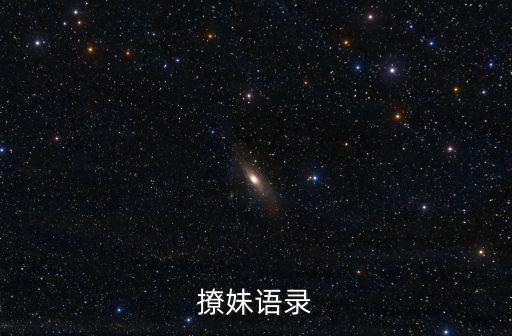 撩妹語(yǔ)錄